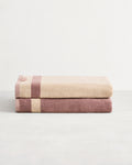 Two-Toned  Bath Sheets (Set of Two)