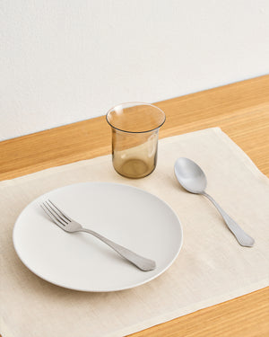 Crème 100% French Flax Linen Placemats (Set of Four)