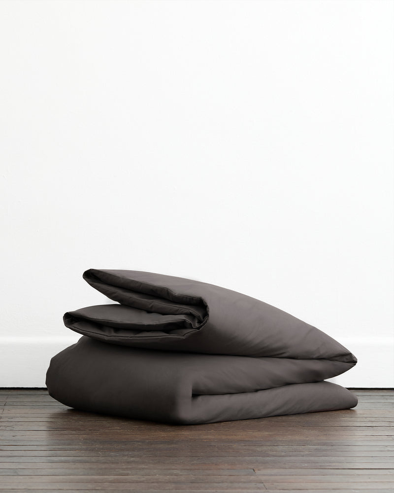 Graphite & Oyster 100% Organic Cotton Bedding Bundle