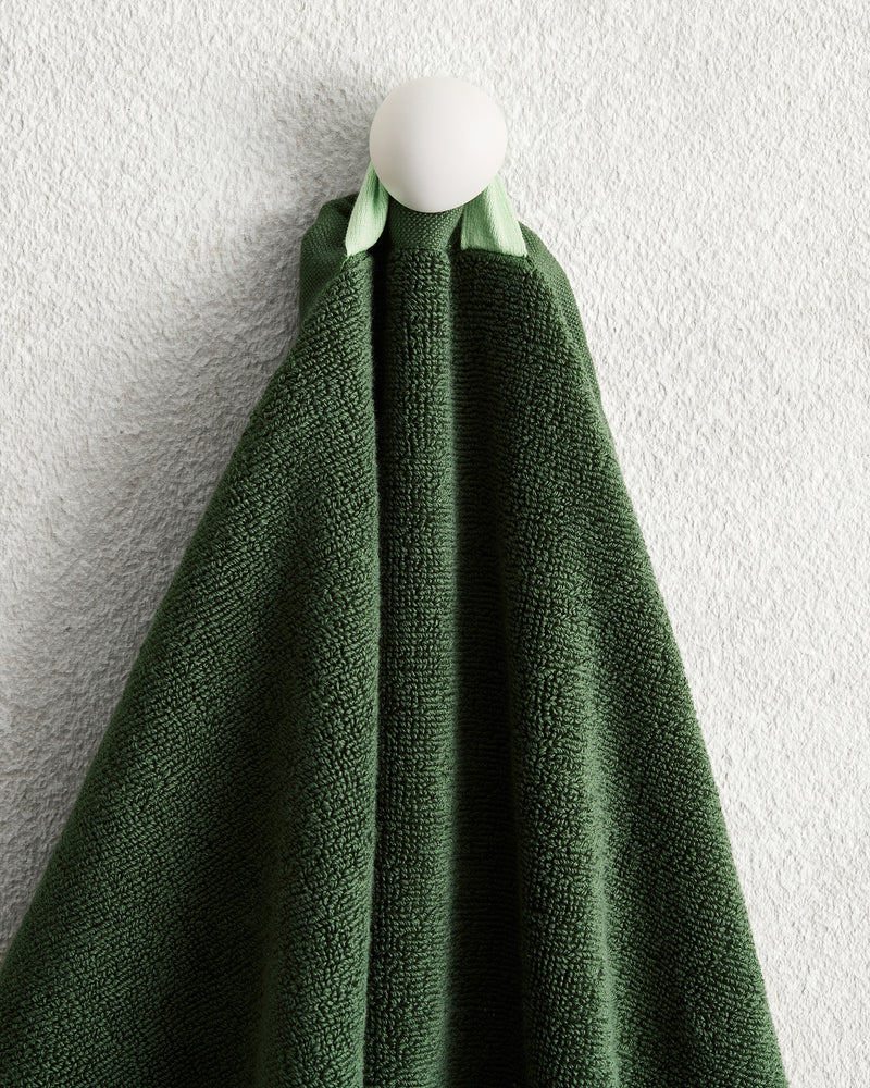 Moss 100% Cotton Terry Hand Towel