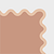 Hazelnut & Terracotta Scalloped