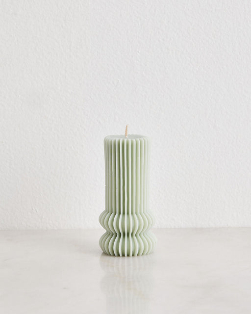 Love Ally x Bed Threads Wave Ridge Candle in Sage