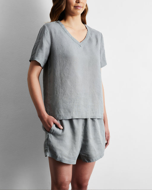 Mineral 100% French Flax Linen T-Shirt