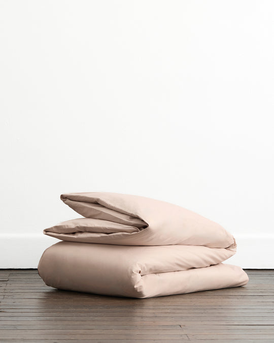 Oyster 100% Organic Cotton Duvet Cover