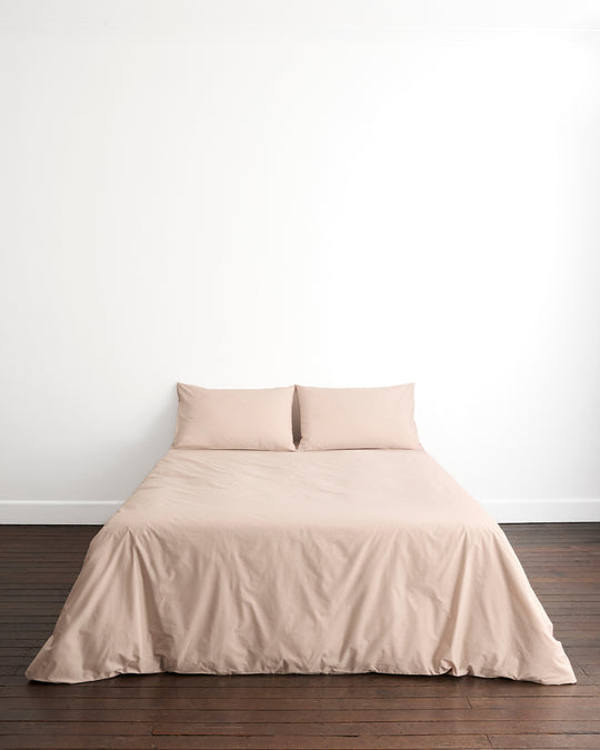 Oyster 100% Organic Cotton Duvet Cover