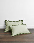 Sage & Olive  Scalloped Pillowcases (Set of Two)