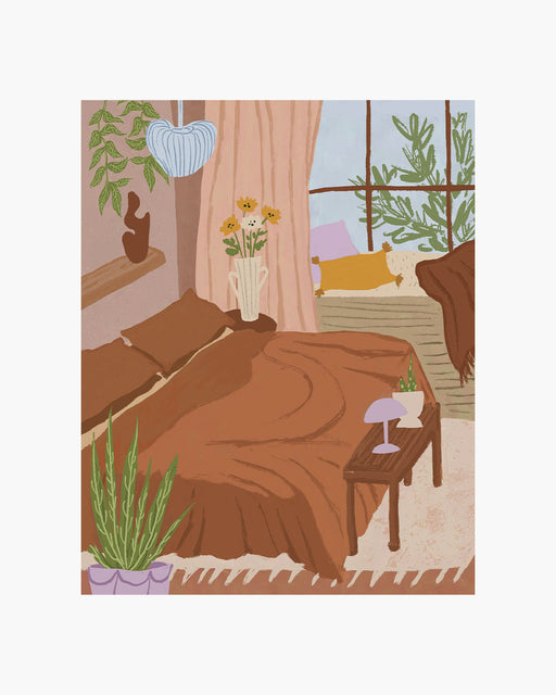 Evi-O Studio x Bed Threads 'Sleepy Sunday' Print
