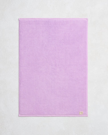Violet 100% Cotton Terry Bath Mat