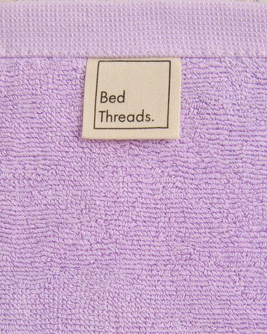 Violet 100% Cotton Terry Bath Mat