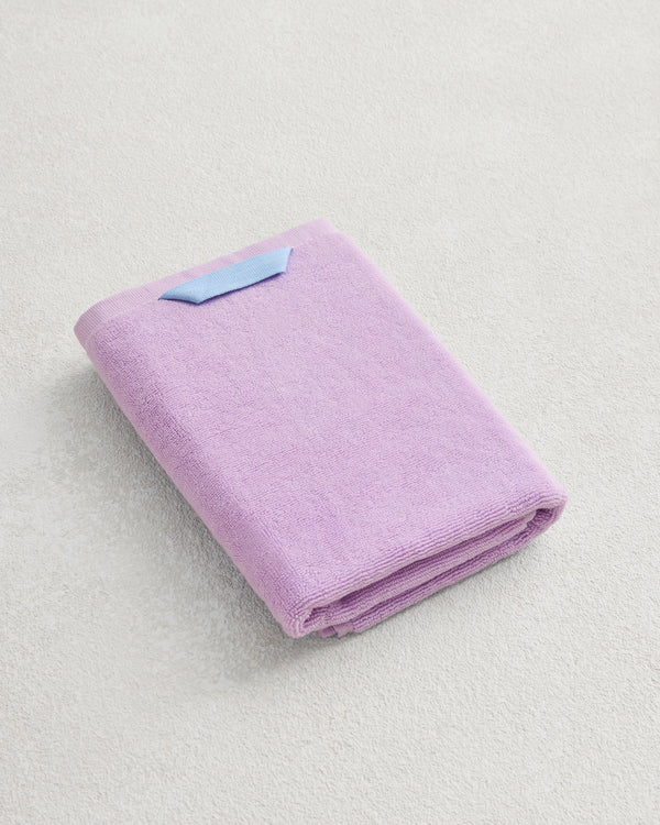Violet 100% Cotton Terry Hand Towel