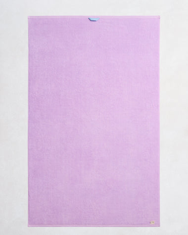 Violet 100% Cotton Terry Bath Sheet