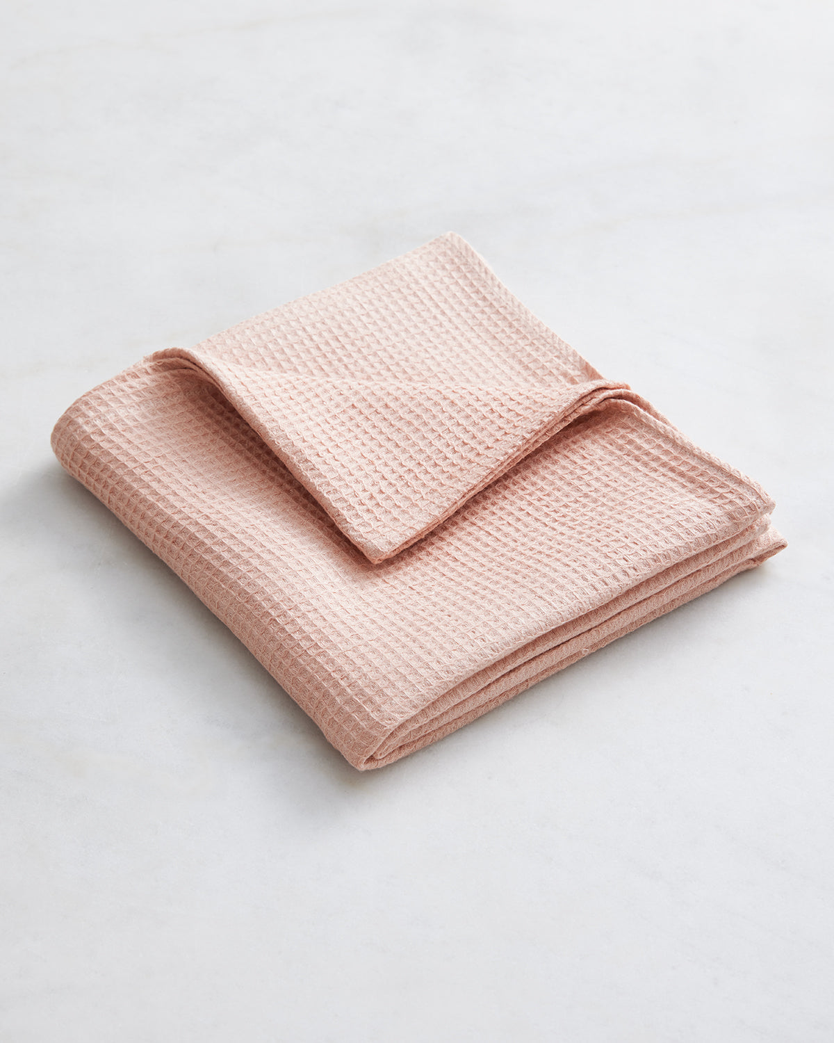 Terracotta 100 French Flax Linen Waffle Bath Towel Bed Threads