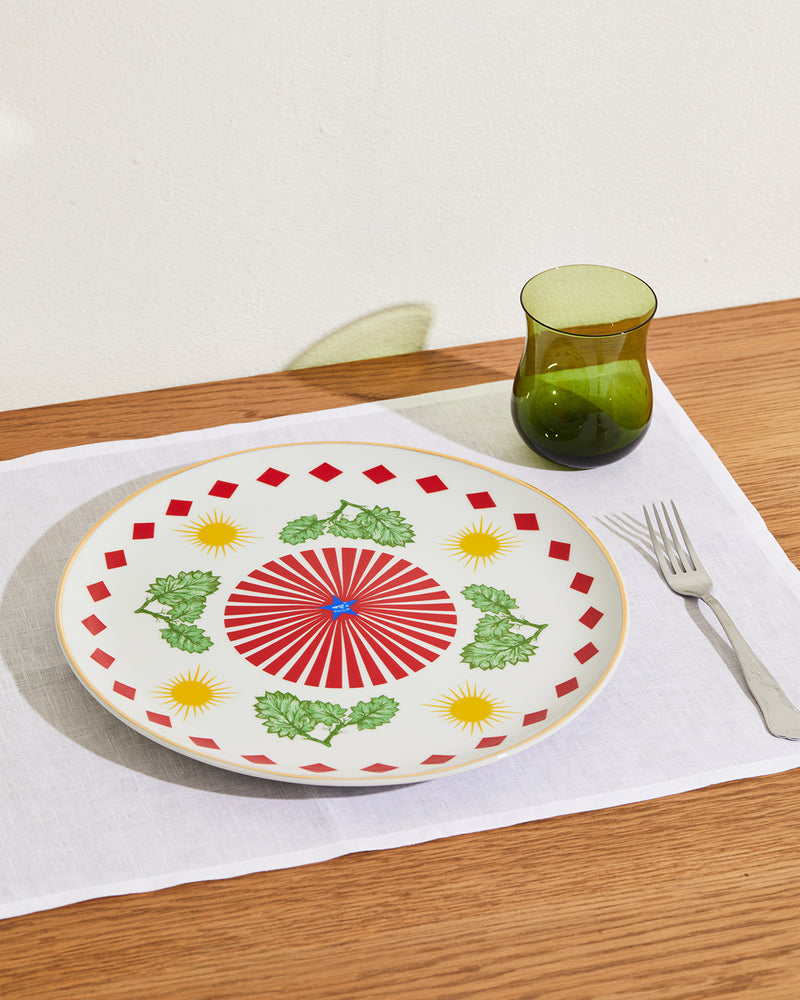 Bitossi Home Round Leaf Platter