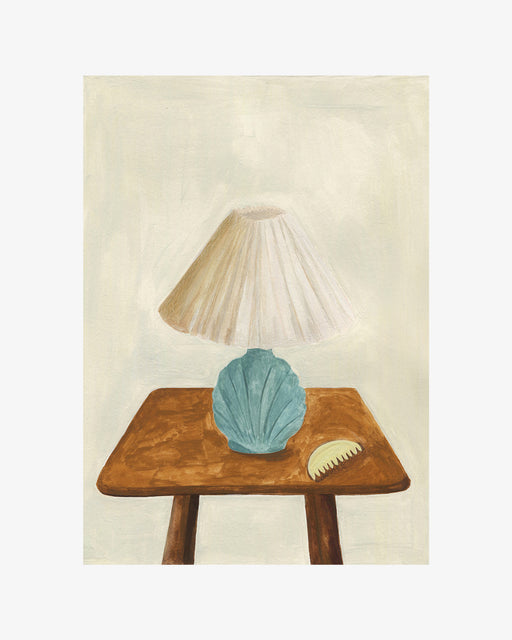 Isabelle Vandeplassche x Bed Threads 'Shell Lamp' Print