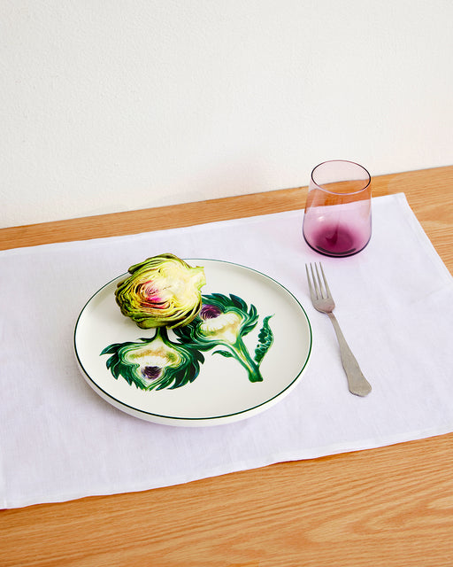 Bed Threads 'Artichoke' Ceramic Dinner Plate