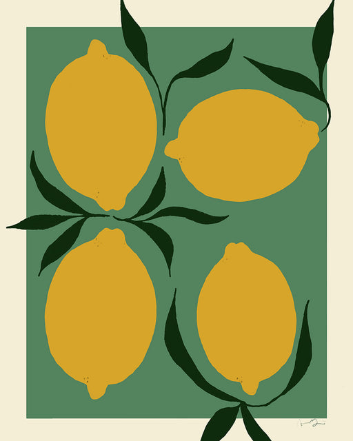 Anna Mörner 'Green Lemon' Print