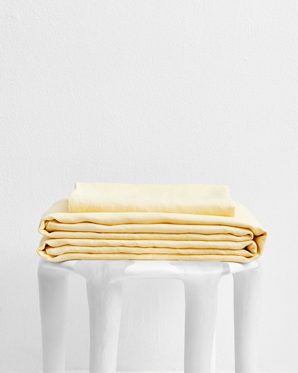 Limoncello 100% French Flax Linen Sheet Set