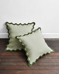 Sage & Olive  Scalloped European Pillowcases (Set of Two)