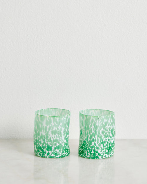 Bitossi Home Tumbler in Turquoise (Set of Two)